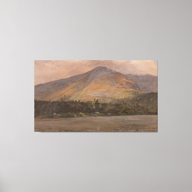 Lienzo Frederic Edwin Church - Mt. Katadhin, Mostrando (Anverso)