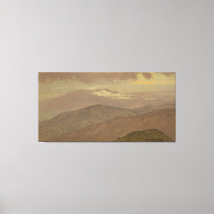 Lienzo Frederic Edwin Church - Paisaje de Norte América