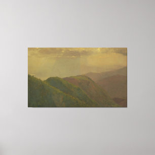 Lienzo Frederic Edwin Church - Paisaje en Jamaica, Oeste