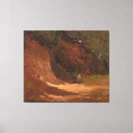 Lienzo Frederic Edwin Church - Winter Landscape, View of 