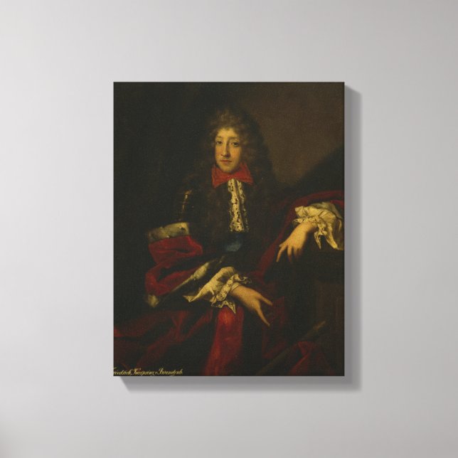 Lienzo Frederick I, Kurprinz de Brandenburgo (Anverso)
