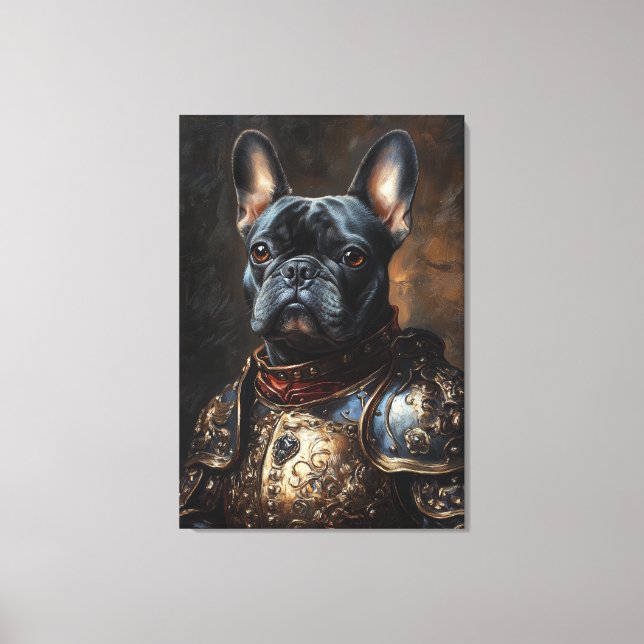 Lienzo French Bulldog Royalty (Anverso)