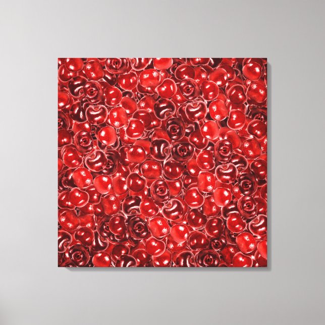 Lienzo Fresas dulces (Anverso)