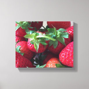 Lienzo Fresas Dulces