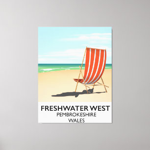 Lienzo Freshwater West Pembrokeshire Gales