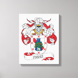 Lienzo Frias Family Crest