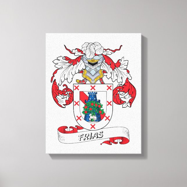 Lienzo Frias Family Crest (Anverso)