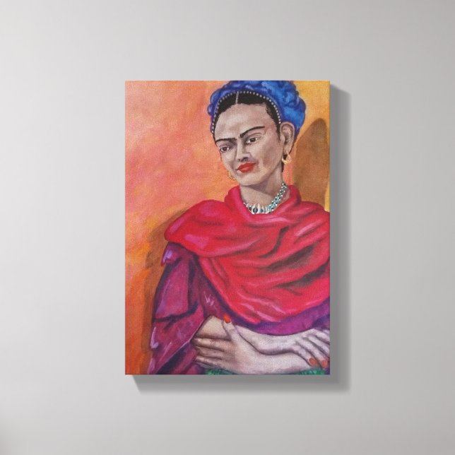 Lienzo Frida Kahlo (Anverso)