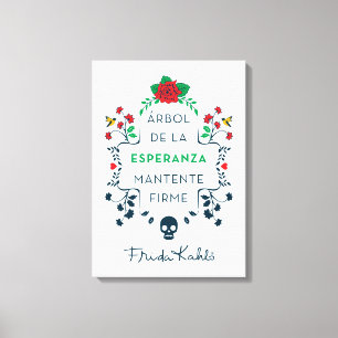 Lienzo Frida Kahlo   Árbol De La Esperanza
