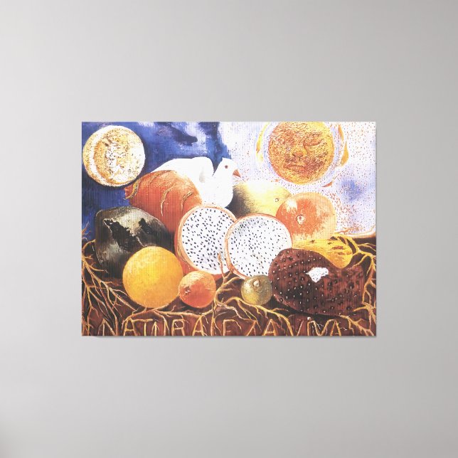 Lienzo Frida Kahlo art (Anverso)