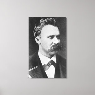 Lienzo Friedrich Wilhelm Nietzsche (1844-1900) 1873 (b/w)