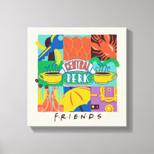 Lienzo FRIENDS™   Central Perk Gráfico Vibrante