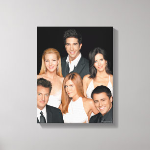 Lienzo FRIENDS™   Elenco con traje formal primer plano