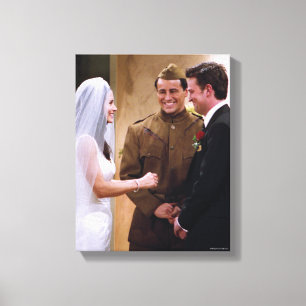 Lienzo FRIENDS™   Joey se casa con Monica y Chandler