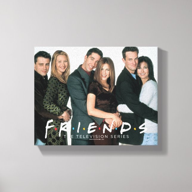Lienzo FRIENDS™ | Parejas abrazándose (Anverso)