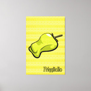 Lienzo Friggitello Chili Pepper Canvas Art