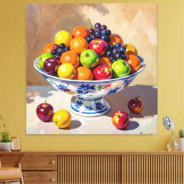 Lienzo „Frische Vielfalt – Die Kraft des Obstes“