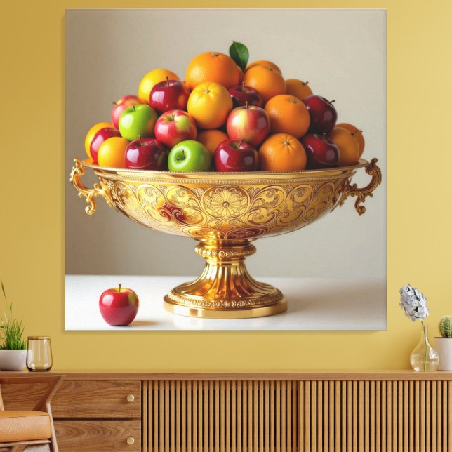 Lienzo „Frische Vielfalt – Die Kraft des Obstes“ (Insitu (Sala de estar))