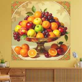 Lienzo „Frische Vielfalt – Die Kraft des Obstes“