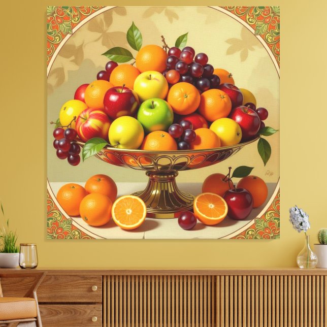 Lienzo „Frische Vielfalt – Die Kraft des Obstes“ (Insitu (Sala de estar))