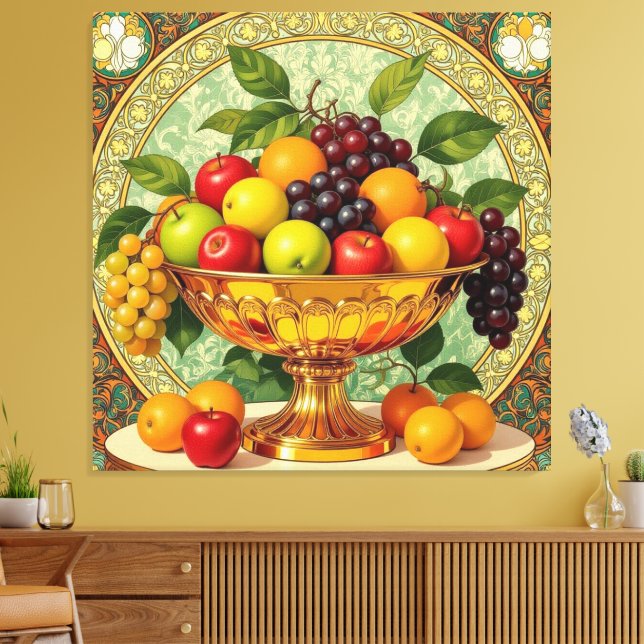 Lienzo „Frische Vielfalt – Die Kraft des Obstes“ (Insitu (Sala de estar))