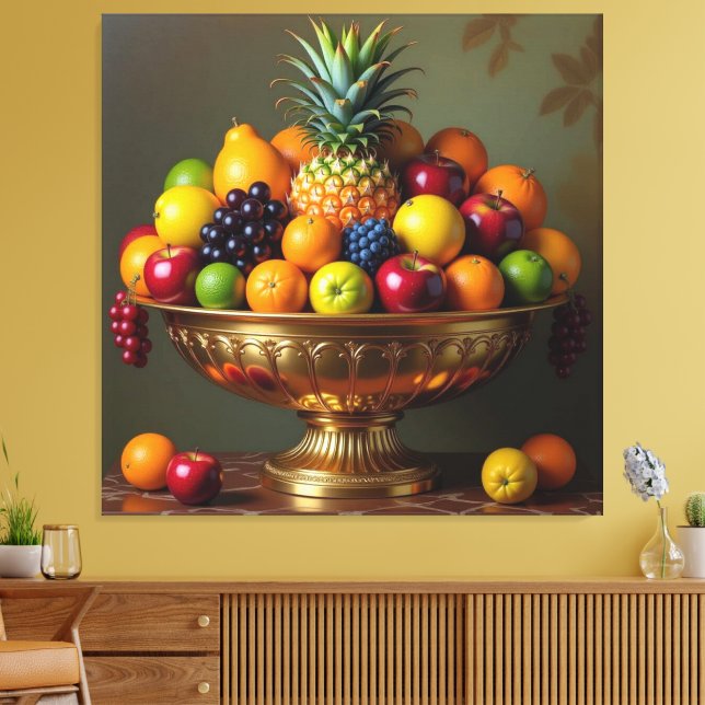 Lienzo „Frische Vielfalt – Die Kraft des Obstes“ (Insitu (Sala de estar))