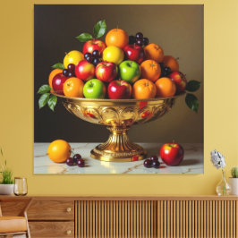 Lienzo „Frische Vielfalt – Die Kraft des Obstes“