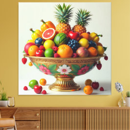 Lienzo „Frische Vielfalt – Die Kraft des Obstes“