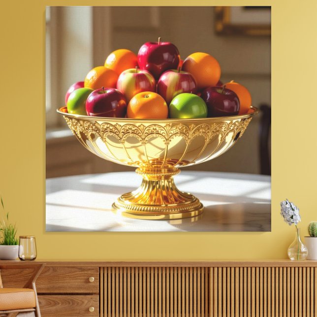 Lienzo „Frische Vielfalt – Die Kraft des Obstes“ (Insitu (Sala de estar))