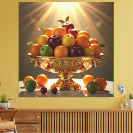 Lienzo „Frische Vielfalt – Die Kraft des Obstes“