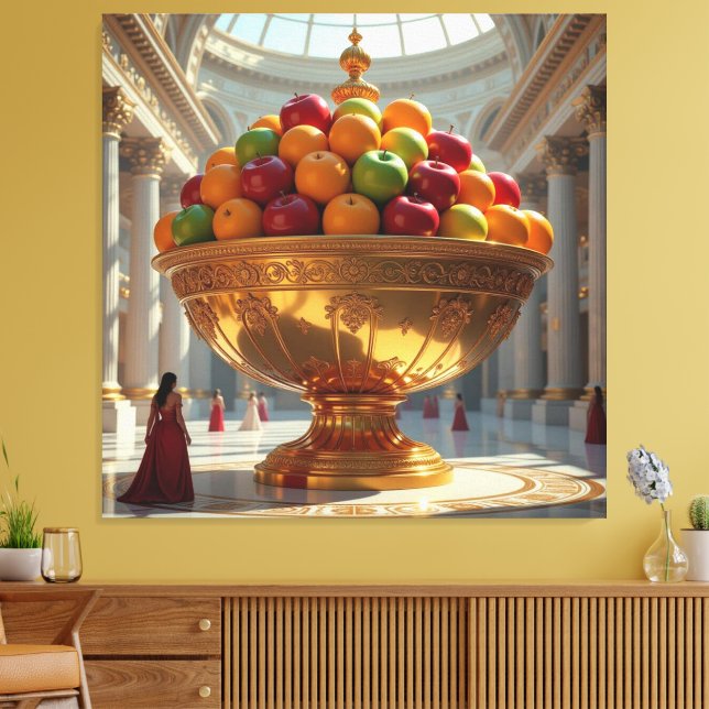 Lienzo „Frische Vielfalt – Die Kraft des Obstes“ (Insitu (Sala de estar))