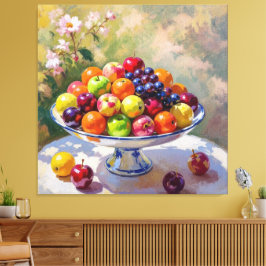 Lienzo „Frische Vielfalt – Die Kraft des Obstes“