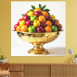 Lienzo „Frische Vielfalt – Die Kraft des Obstes“