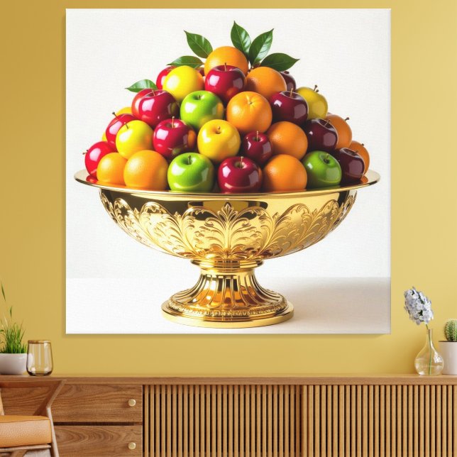 Lienzo „Frische Vielfalt – Die Kraft des Obstes“ (Insitu (Sala de estar))