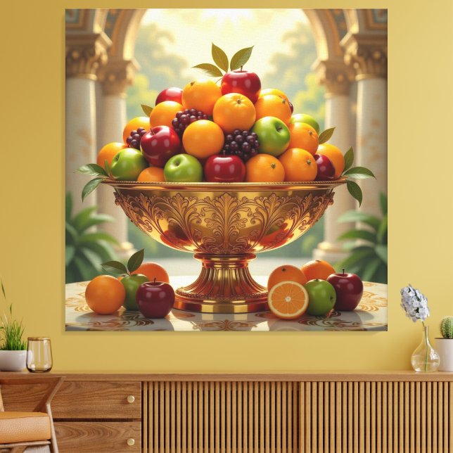 Lienzo „Frische Vielfalt – Die Kraft des Obstes“ (Insitu (Sala de estar))