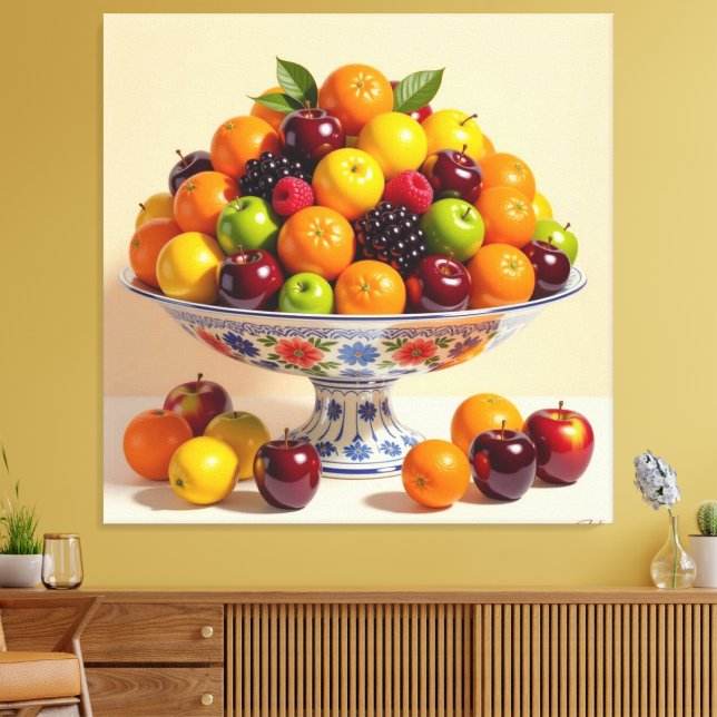 Lienzo „Frische Vielfalt – Die Kraft des Obstes“ (Insitu (Sala de estar))