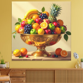 Lienzo „Frische Vielfalt – Die Kraft des Obstes“