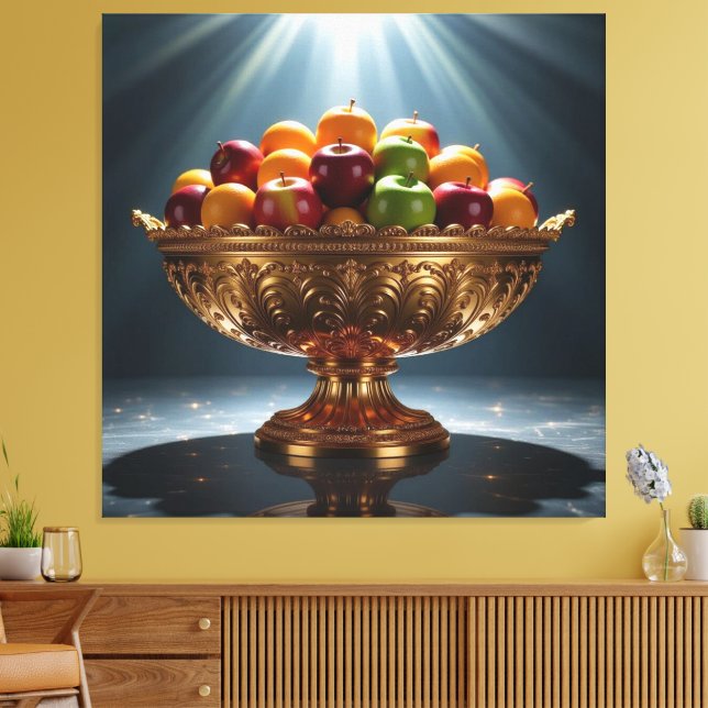 Lienzo „Frische Vielfalt – Die Kraft des Obstes“ (Insitu (Sala de estar))