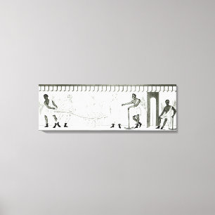 Lienzo Friso en el pilar del del de Grotta