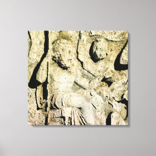 Lienzo Friso que representa a rey Priam y Hecuba