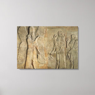 Lienzo Friso que representa un espíritu alado