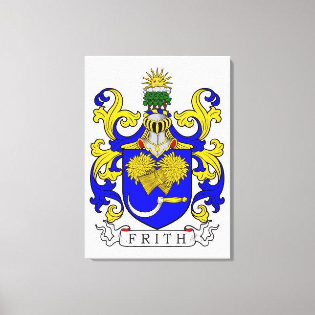 Lienzo Frito Escudo de Armas (Anverso)