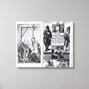 Lienzo Frontispiece 'a una colección exacta de