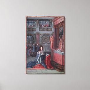 Lienzo Frontispiece de las 'horas de Louis