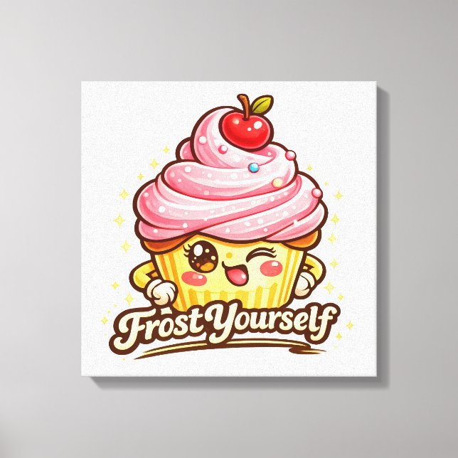 Lienzo Frost Yourself - Sprinkle Stella - Foodie Fiends (Anverso)
