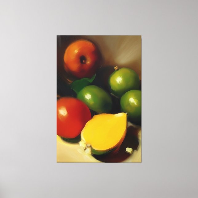 Lienzo Früchte (Anverso)