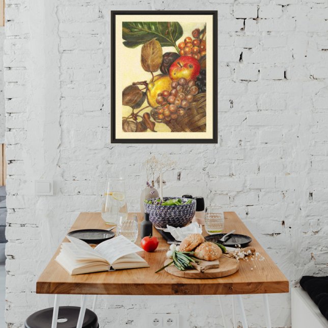 Lienzo Fruit Still Life Framed Art - Kitchen Decor (Subido por el creador)