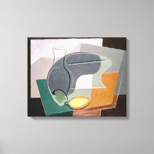 Lienzo Fruta-plato y garrafa, 1927