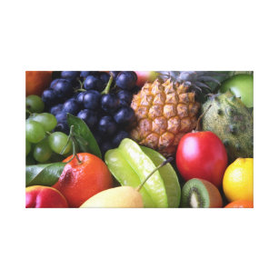 Lienzo Frutas y hortalizas