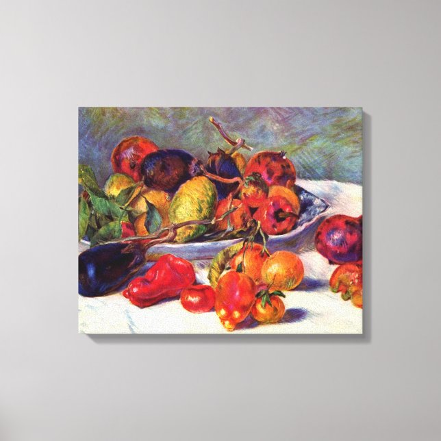 Lienzo Frutos del Mediodía (Anverso)